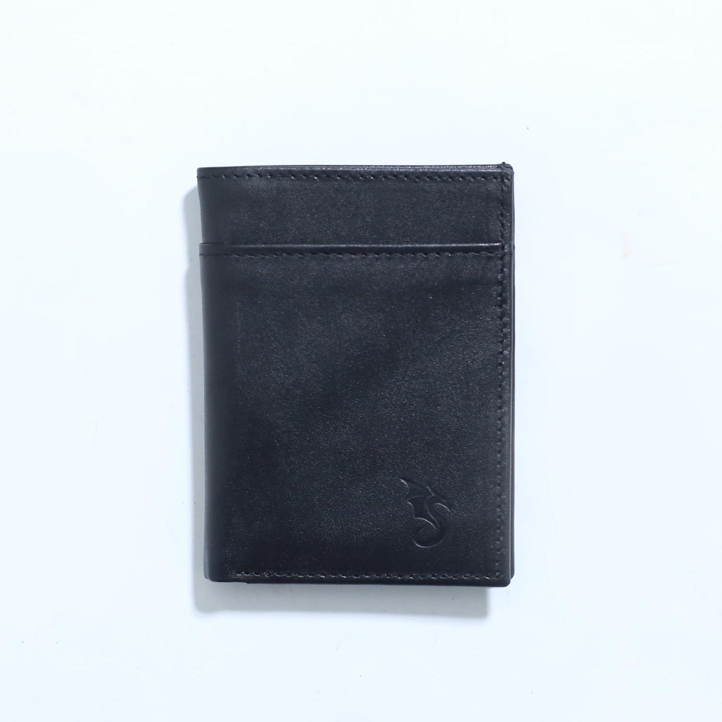 Urban Draak™ Vertical Leather Wallet – Slim Bifold Card Holder for Men