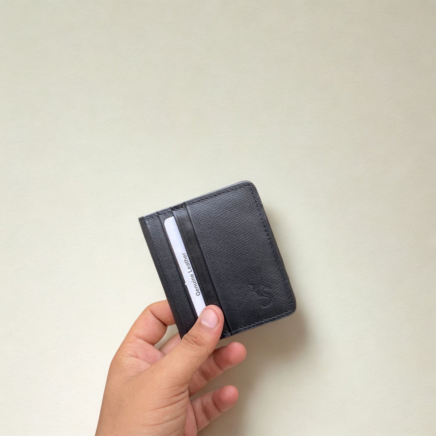 Urban Draak™ Leather Card Holder Wallet – Slim Design with Cash Compartment