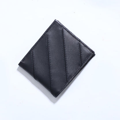 Diagonal Stitch Wallet